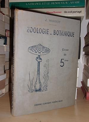 Imagen del vendedor de ZOOLOGIE - BOTANIQUE : Classe De 5e a la venta por Planet's books