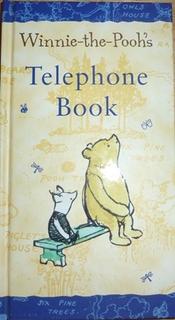 Imagen del vendedor de Winnie the Pooh's Telephone Book a la venta por Alpha 2 Omega Books BA