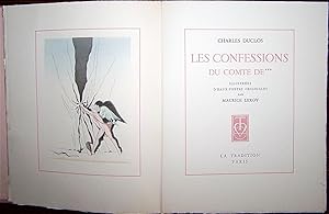Les confessions du comte de ***, illustrées d'eaux-fortes originales de Maurice Leroy,