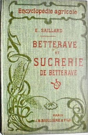 Betterave et sucrerie de betteraves,