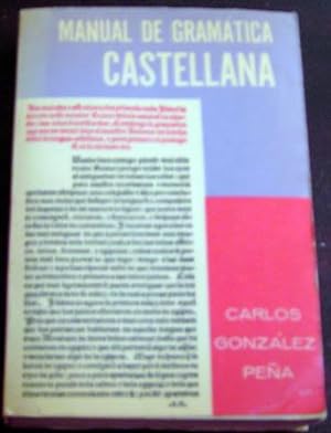 Seller image for Manual de Gramatica Castellana for sale by Rainy Day Paperback