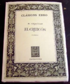 Seller image for El Criticon for sale by Rainy Day Paperback