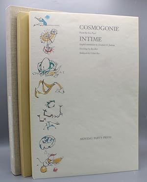Seller image for Cosmogonie Intime / An Intimate Cosmogony. Poems by Yves Peyr. English translation by Elizabeth R. Jackson. Drawings by Ray Rice. Bookwork by Felicia Rice. for sale by Michael R. Thompson Books, A.B.A.A.