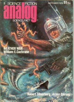 Image du vendeur pour ANALOG Science Fiction/ Science Fact: September, Sept. 1976 mis en vente par Books from the Crypt