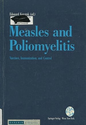 Image du vendeur pour Measles and Poliomyelitis : Vaccines, Immunization, and Control. mis en vente par Lost and Found Books