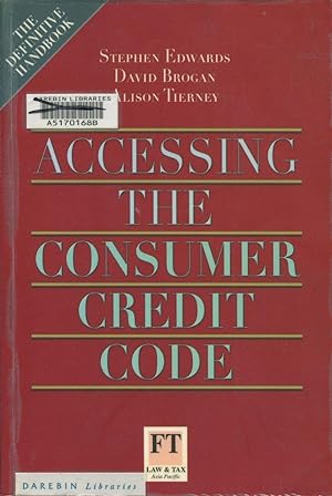 Accessing the Consumer Credit Code.