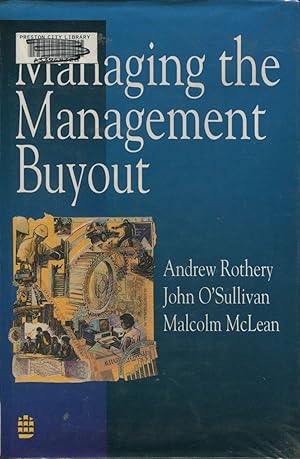 Immagine del venditore per Managing the management buyout. venduto da Lost and Found Books