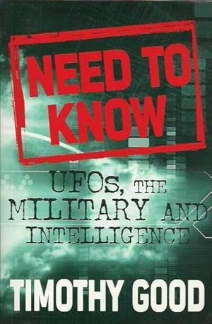 Need to Know: UFOs, the Military and Intelligence