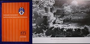 Bild des Verkufers fr 125 Jahre Remscheider Mnnergesangverein - Festschrift zur Feier des 125jhrigen Bestehens am 6. und 7. November 1965 zum Verkauf von Buchantiquariat Uwe Sticht, Einzelunter.