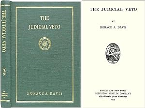 Bild des Verkufers fr The Judicial Veto zum Verkauf von The Lawbook Exchange, Ltd., ABAA  ILAB