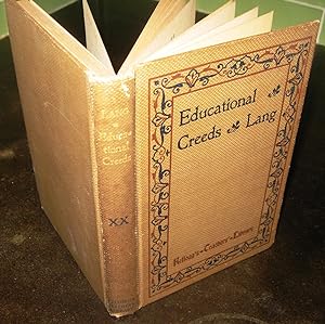 Seller image for Educational Creeds of the Nineteenth Century vol. xx for sale by Rare Reads