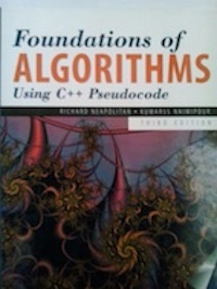 Imagen del vendedor de Foundations of Algorithms Using C++ Pseudocode a la venta por Librera Ofisierra