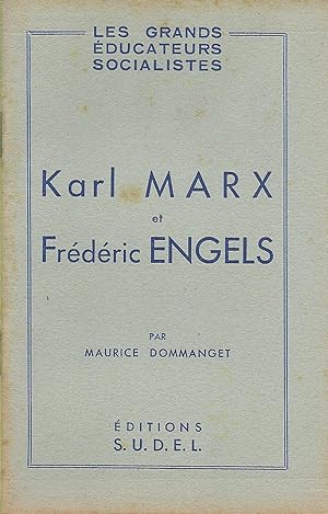 Immagine del venditore per Karl Marx et Frdric Engels venduto da Pare Yannick