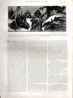 Seller image for PRINT: "Frozen Margit".story & engravings from Illustrated London News; April 17-24, 1897 for sale by Dorley House Books, Inc.