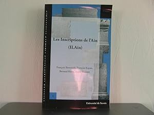 Seller image for Les Inscriptions de l'Ain for sale by Bidonlivre