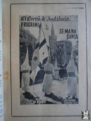 PROGRAMA DE SEMANA SANTA. SEVILLA 1946