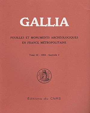 Bild des Verkufers fr Gallia -42 : 2 - 1984 zum Verkauf von JLG_livres anciens et modernes