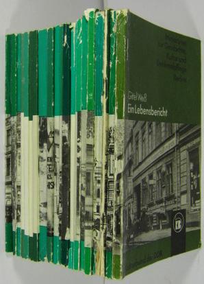 Miniaturen zur Geschichte, Kultur und Denkmalpflege Berlins. Hefte 8 - 29. Nr. 8 Gittel Weiß, Ein...