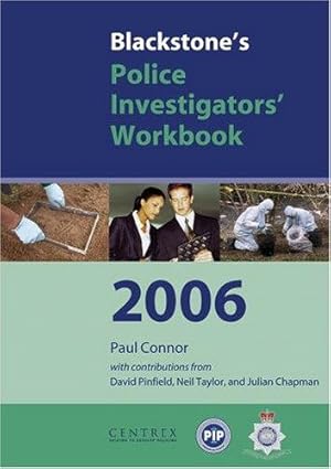 Immagine del venditore per Blackstone's Police Investigators' Workbook (Blackstone's Police Manuals) venduto da Bellwetherbooks