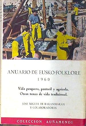Imagen del vendedor de Anuario de Eusko-Folklore 1960 a la venta por Almacen de los Libros Olvidados