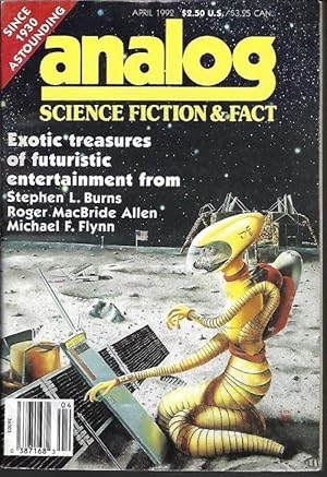 Image du vendeur pour ANALOG Science Fiction/ Science Fact: April, Apr. 1992 ("The Modular Man") mis en vente par Books from the Crypt