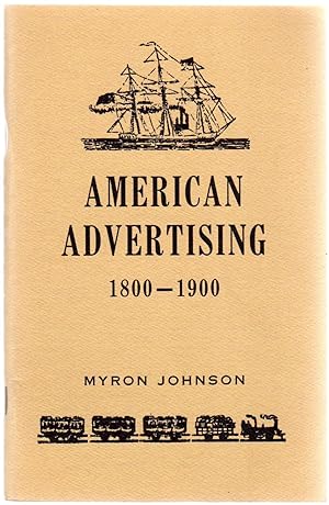 Seller image for American Advertising 1800-1900 for sale by Between the Covers-Rare Books, Inc. ABAA