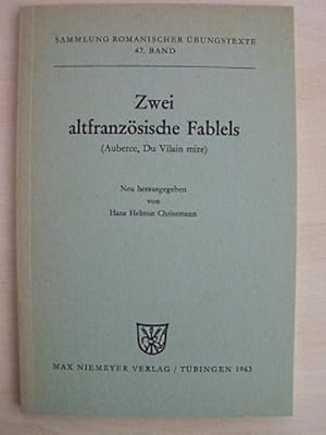 Zwei altfranzösische Fablels.