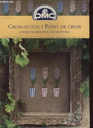 Immagine del venditore per CROSS-STITCH / POINT DE CROIX striped flower pots / les jacinthes venduto da Le-Livre