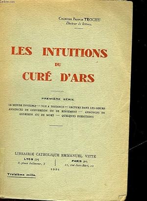 Imagen del vendedor de LES INTUITIONS DU CURE D'ARS a la venta por Le-Livre