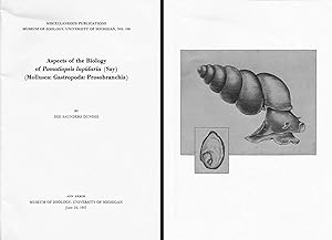 Seller image for Aspects of the Biology of Pomatiopsis lapidaria (Say). In 8, offp., pp. 37 + 14 tav. for sale by NATURAMA