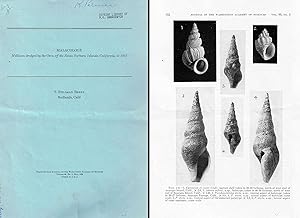 Seller image for Mollusca dredged by the Orca off the Santa Barbara Islands, California, in 1951. In 8vo, original wrappers, pp. 10 with 9 fig. Offprint from Journ. Wash. Acad. Sci. vol. 46 n. 5 for sale by NATURAMA