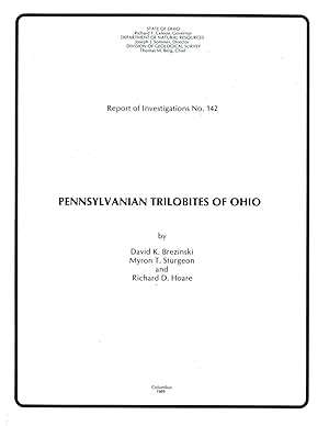 Immagine del venditore per Pennsylvanian Trilobites of Ohio Report of Investigations No. 142 venduto da Book Booth
