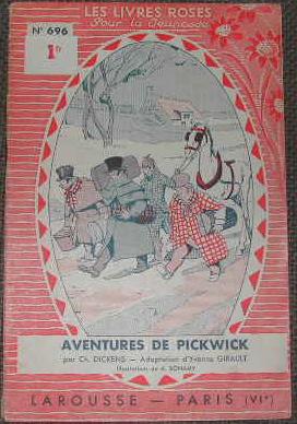 Seller image for Aventures de Pickwick. for sale by alphabets