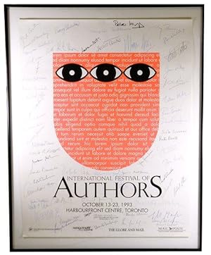 1993 International Festival of Authors Promotional Poster