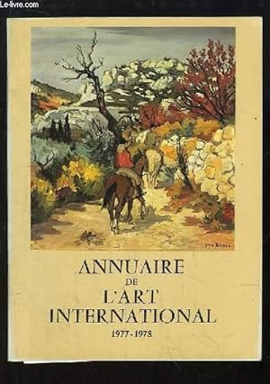 Image du vendeur pour Annuaire de l'Art International, 1977 - 1978 mis en vente par Le-Livre