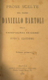 Bild des Verkufers fr Poesie scelte del padre Daniello Bartoli della compagnia di Ges zum Verkauf von Antica Libreria Srl