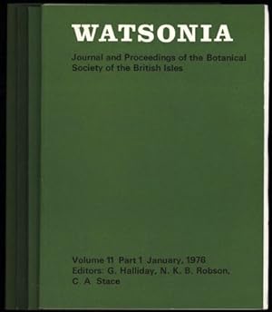 Watsonia; Journal of the Botanical Society of the British Isles. Vol. 11, Parts 1 to 4