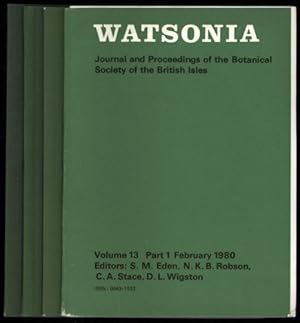 Watsonia; Journal of the Botanical Society of the British Isles. Vol. 13, Parts 1 to 4