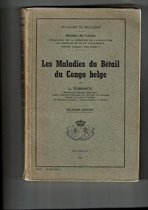 Les Maladies Du Betail Du Congo Belge