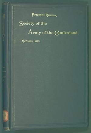 Society of the Army of the Cumberland, Fifteenth Reunion, Cincinnati, Ohio, 1883