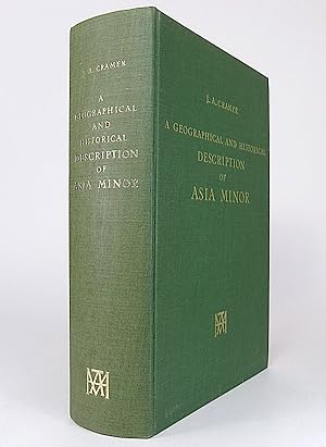 Bild des Verkufers fr A Geographical and Historical Description of Asia Minor, I-II. [TWO VOLUMES]. zum Verkauf von Librarium of The Hague