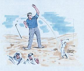 Original Golf drawings.