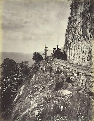 Seller image for Sensation Rock. On the railway line to Kandy, Ceylon. for sale by Shapero Rare Books