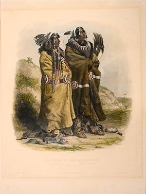 Bild des Verkufers fr Sih-Chida & Mahchsi-Karehde - Mandan Indians. zum Verkauf von Shapero Rare Books