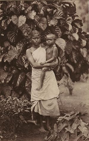 Seller image for [Sinhalese Woman and Child]. for sale by Shapero Rare Books