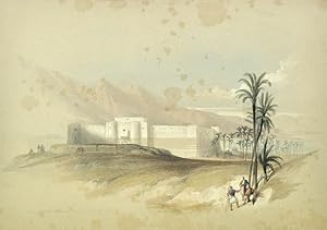 Bild des Verkufers fr Fortress of Akabah. Arabia Petraea. Feb[uar]y 28th 1839. zum Verkauf von Shapero Rare Books
