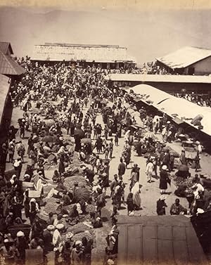 Seller image for Bazaar, Darjeeling]. for sale by Shapero Rare Books