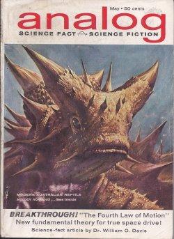 Image du vendeur pour ANALOG Science Fact & Science Fiction: May 1962 mis en vente par Books from the Crypt