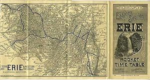 Erie Railroad Time Table. Eastern Section. August 21, 1887, corrected to Sept. 18