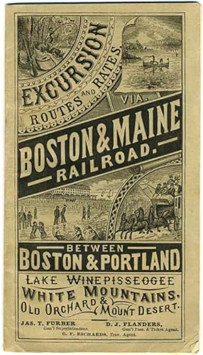 Boston & Maine Railroad. Excursion Routes and Rates